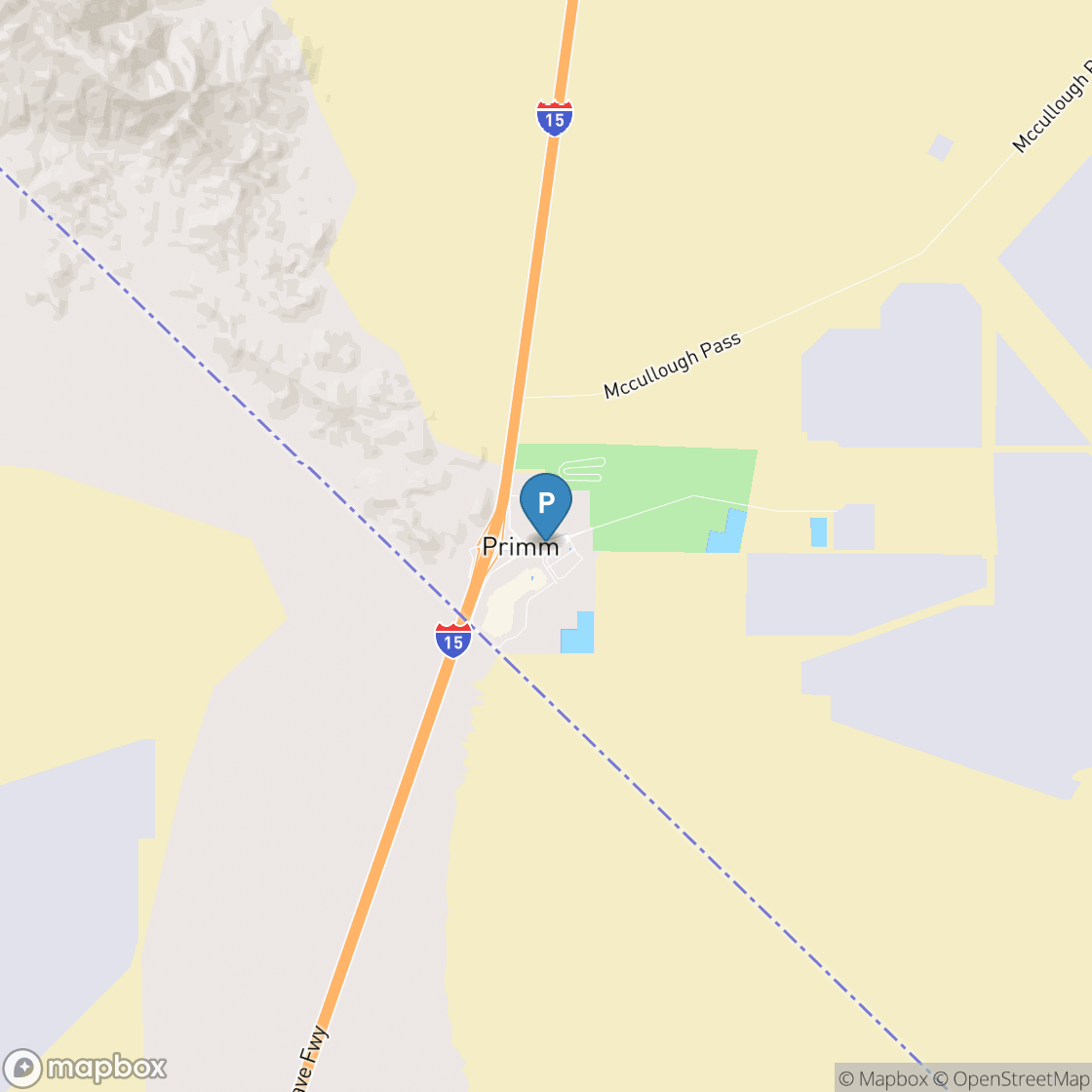 Map of Primm Valley Golf Club